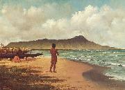 Elizabeth Armstrong Hawaiians at Rest Spain oil painting artist